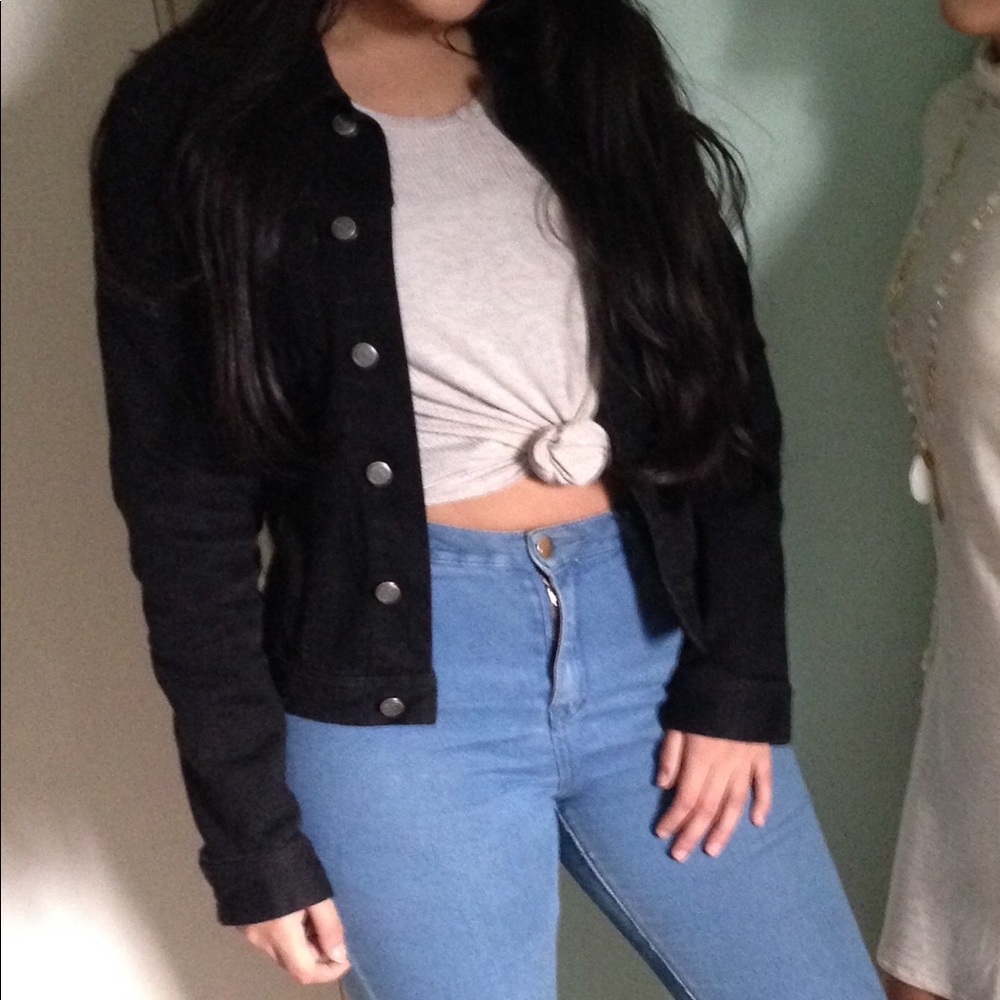 Black Nautica Denim Jacket